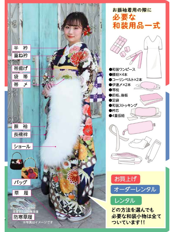 振袖フルセットお買い上げ